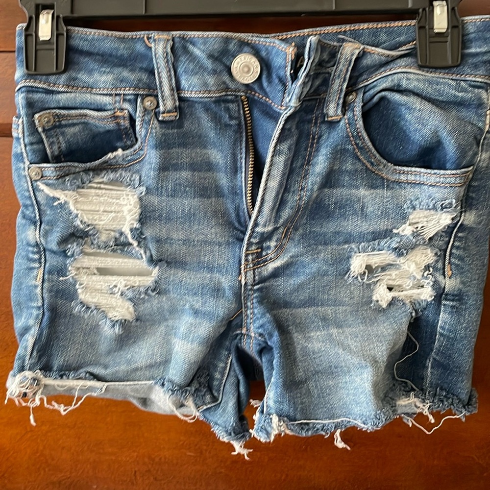 American Eagle next level stretch jean shorts size 2